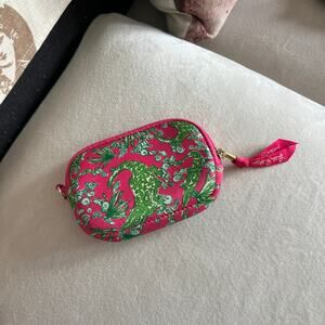 Lilly Pulitzer See You Later Tech‎ Case/Wallet/Card Case PINK GREEN
